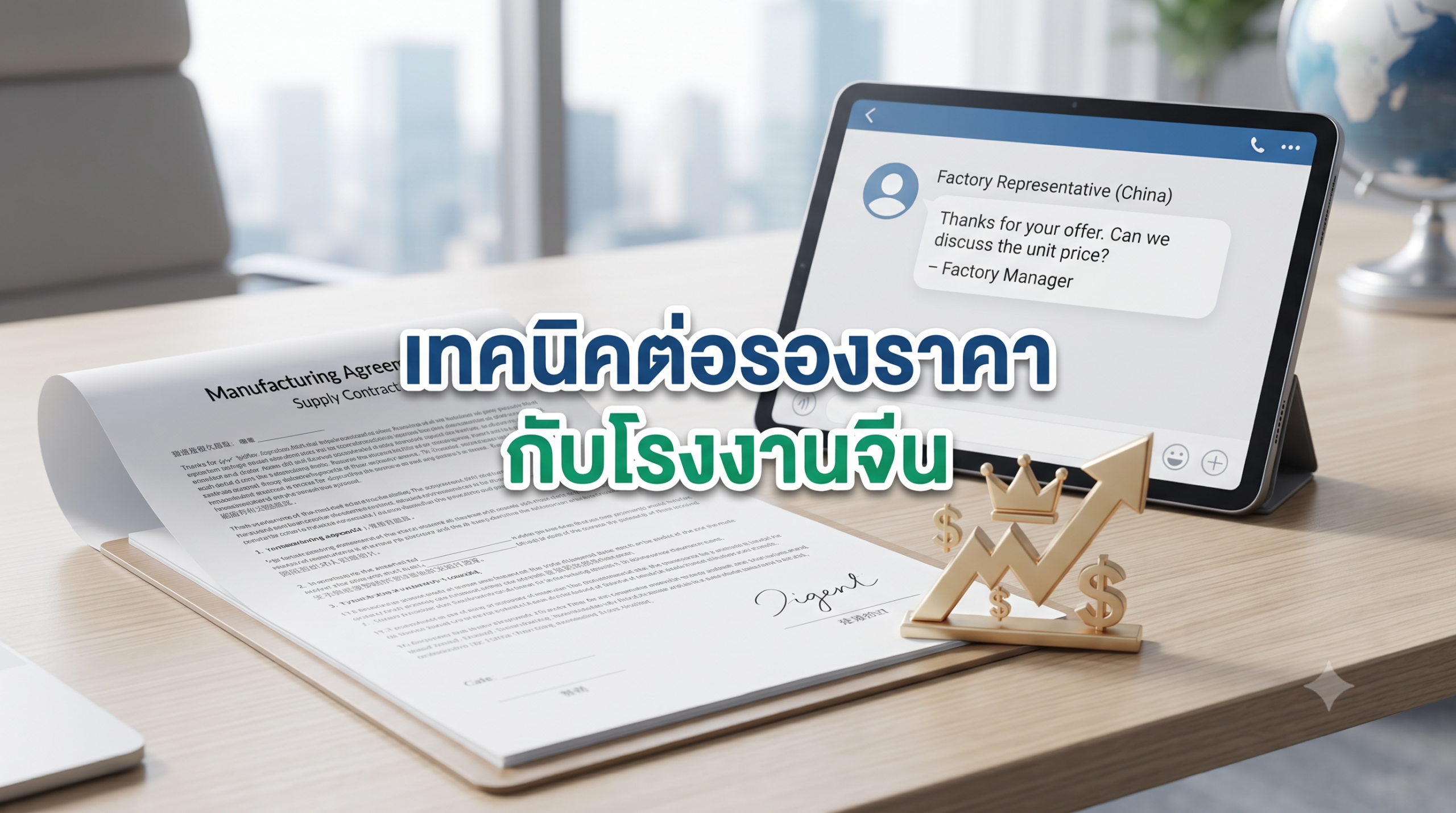 เทคนิคและวิธีลดราคา Taobao 1688 เพิ่มกำไร