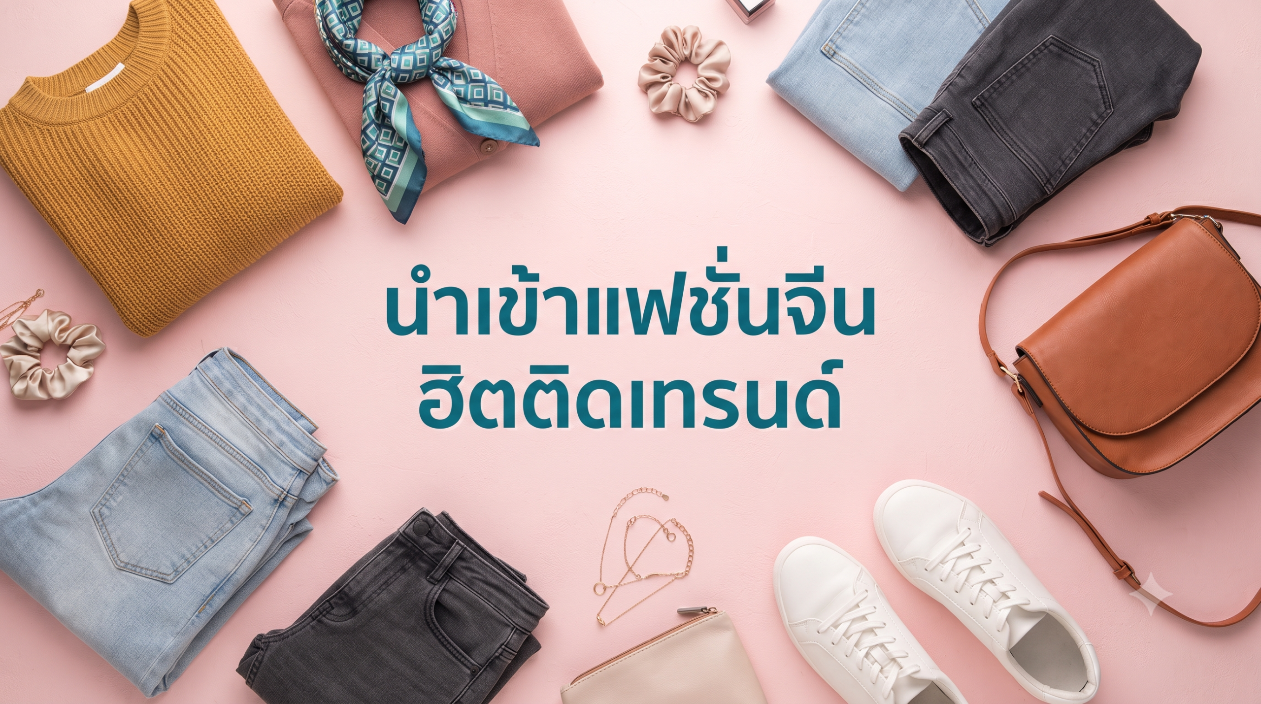 นำเข้าเสื้อผ้าจากจีน แหล่งขายส่งแฟชั่น กำไรดี